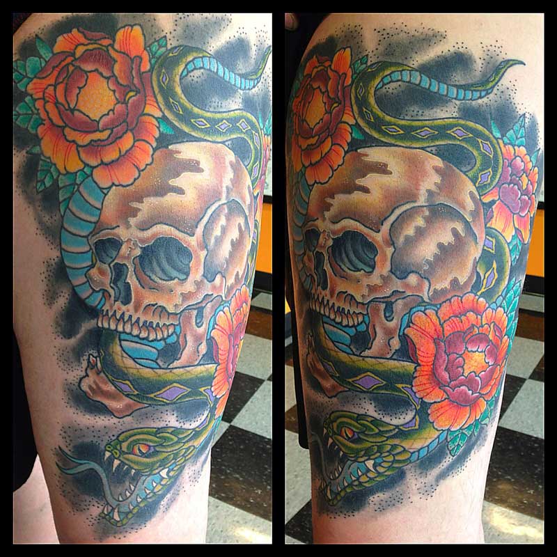 Tattoo by Brandon Lewis