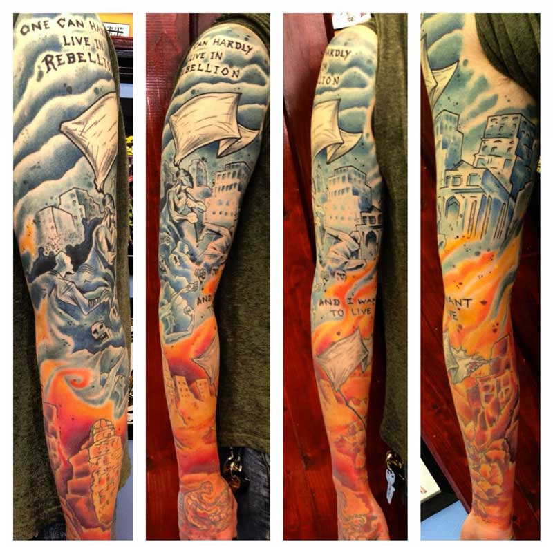 Tattoo by Brandon Lewis