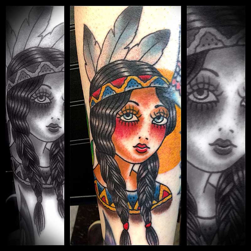Tattoo by Brandon Lewis